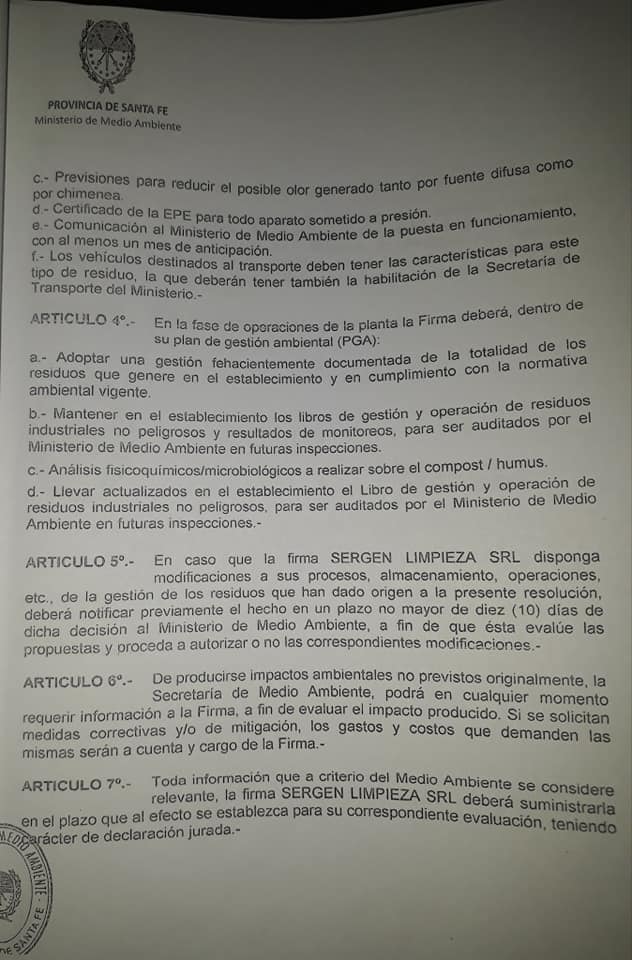 Polémica por una empresa que procesará líquidos industriales en Clarke