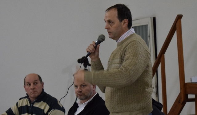 Rasetto: «Mi postura es la de acompañamiento a la iniciativa»