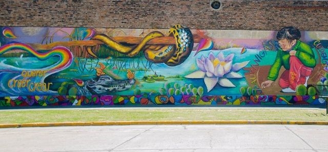 Comenzará la pintada del mural en Maciel a cargo de Lisandro Urteaga