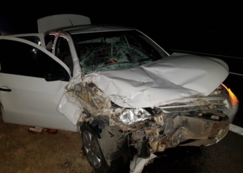 Cadetes de la policía impactaron contra un camión en Maciel