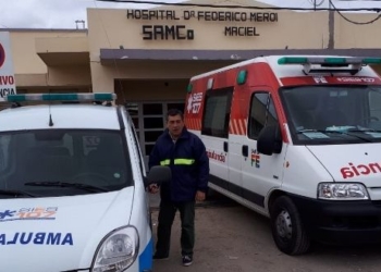 Empresa donó indumentaria para choferes de ambulancia de la región