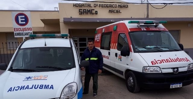 Empresa donó indumentaria para choferes de ambulancia de la región