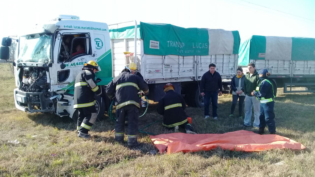 Dos heridos por diversos accidentes que involucraron a cuatro vehículos en Ruta 34