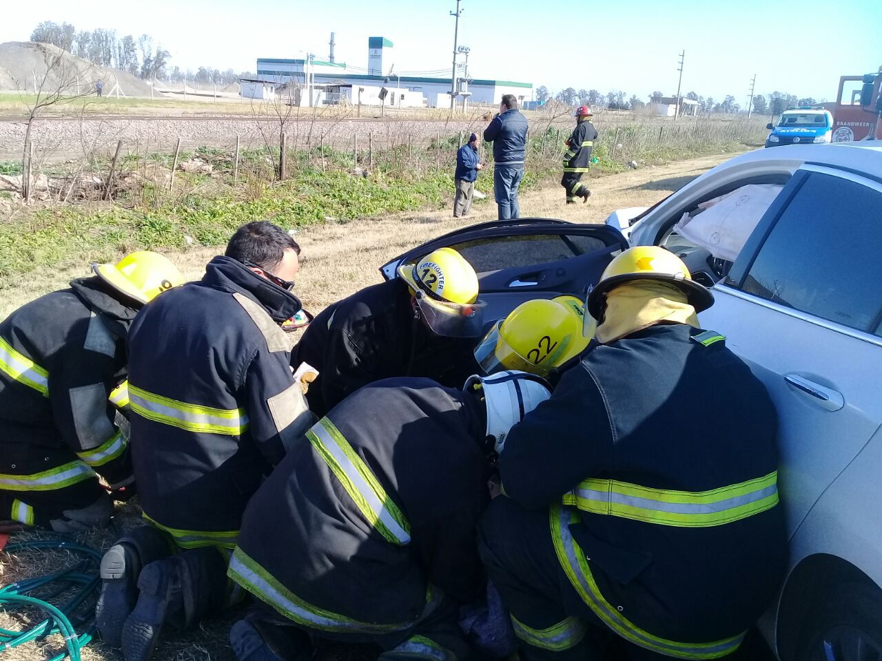 Dos heridos por diversos accidentes que involucraron a cuatro vehículos en Ruta 34