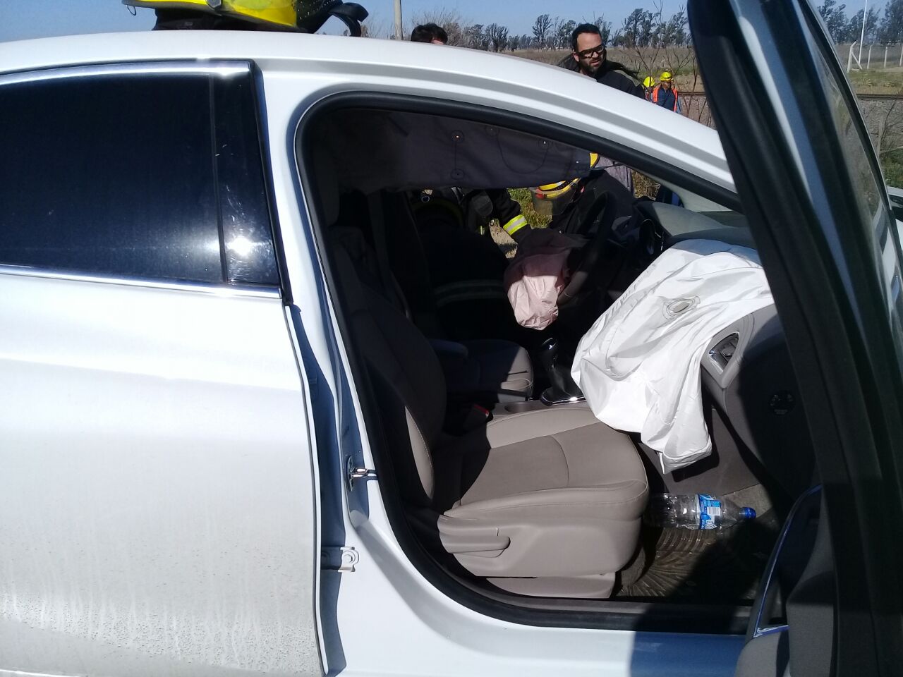 Dos heridos por diversos accidentes que involucraron a cuatro vehículos en Ruta 34