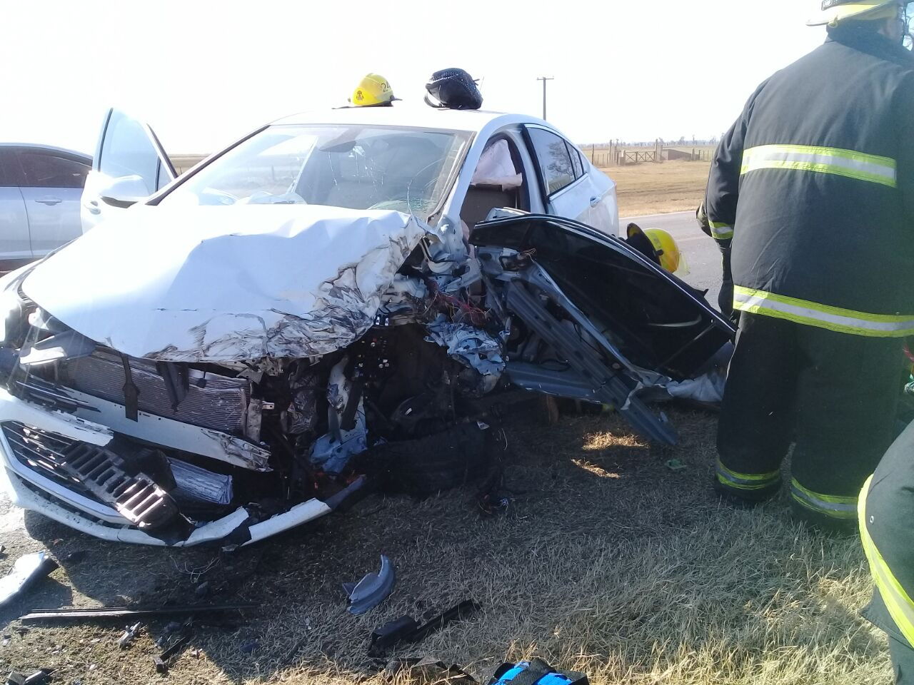 Dos heridos por diversos accidentes que involucraron a cuatro vehículos en Ruta 34