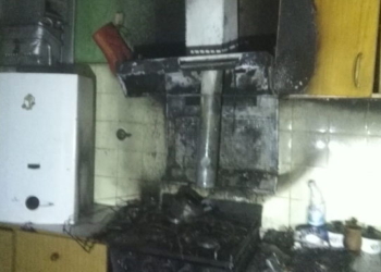 Un incendio causó daños en una vivienda de Serodino