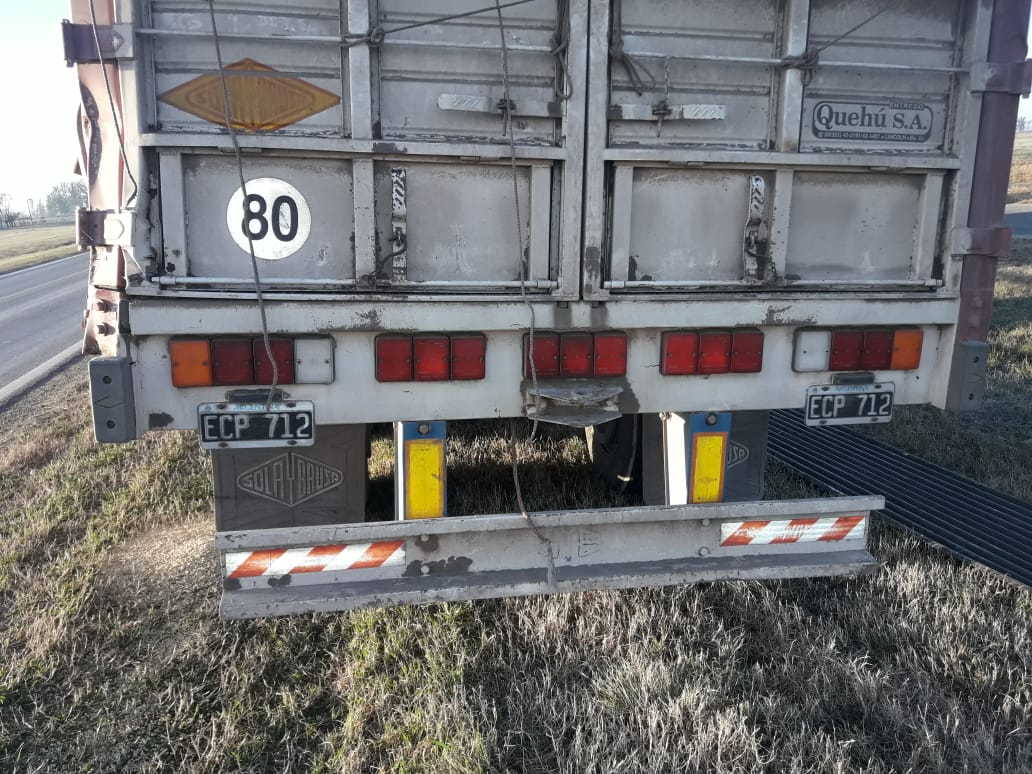 Un tercer accidente se produjo en la región entre camiones