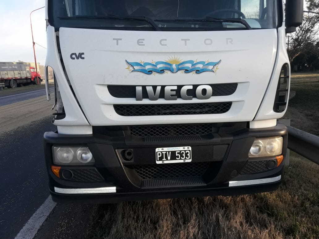 Un tercer accidente se produjo en la región entre camiones