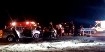 Choque frontal con desenlace fatal en la región