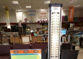 Andino: a punta de cuchillo, robaron en un local de electrodomésticos