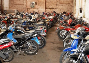 Realizarán una nueva subasta de motos en la región