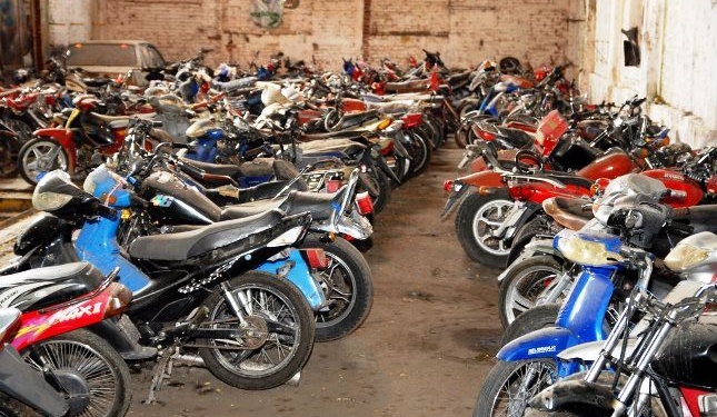 Realizarán una nueva subasta de motos en la región