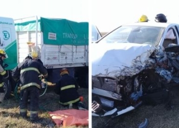 Dos heridos por diversos accidentes que involucraron a cuatro vehículos en Ruta 34