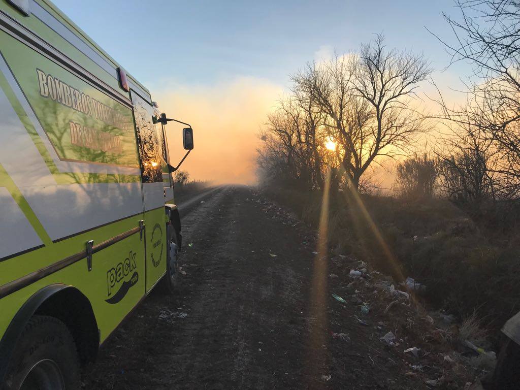 La historia de nunca acabar: nuevo incendio en el basural de San Genaro