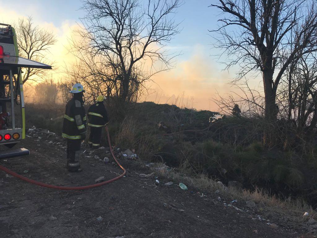 La historia de nunca acabar: nuevo incendio en el basural de San Genaro