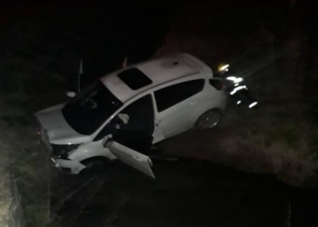 San Genaro: esquivó un perro y terminó en los pastizales