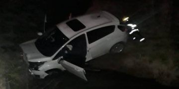 San Genaro: esquivó un perro y terminó en los pastizales