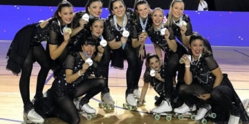 Patín: dos jóvenes de Monje se consagraron campeonas argentinas