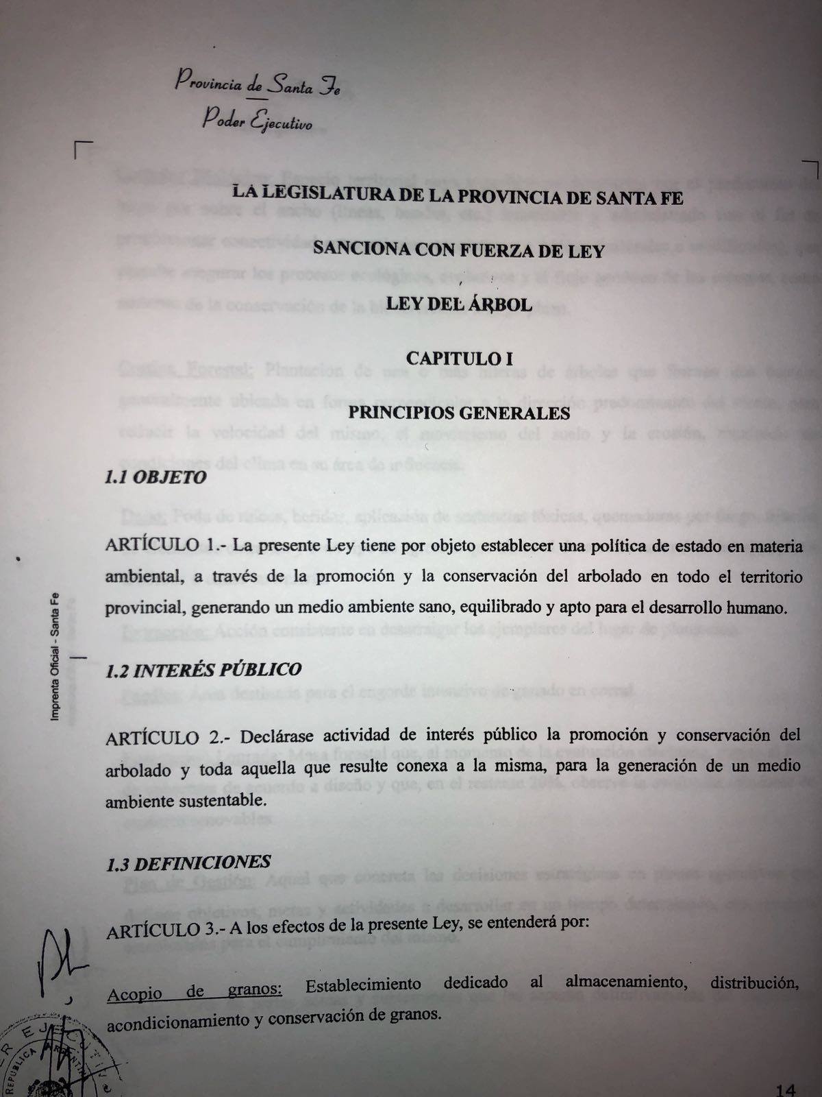Serodino trabaja en la reforestación e invita a la población a sumarse