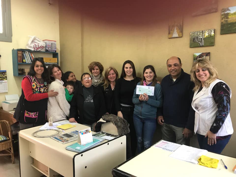 Rasetto entregó aportes a instituciones de Andino, Clarke y Oliveros