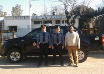 Andino recibió un patrullero que se sumará a la flota para recorrer las calles