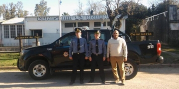 Andino recibió un patrullero que se sumará a la flota para recorrer las calles