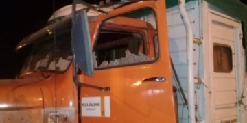 Camioneros fueron atacados a tiros sobre Ruta 11