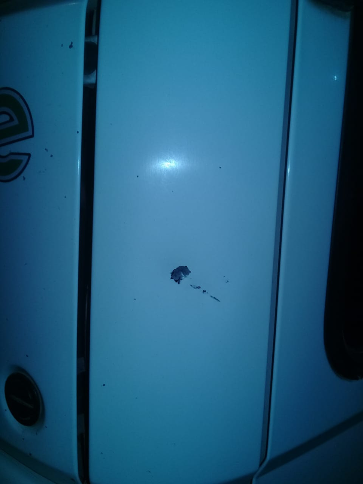 Camioneros fueron atacados a tiros sobre Ruta 11