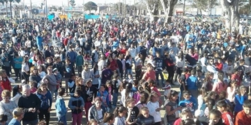 Multitudinario festejo del día del niño en San Genaro