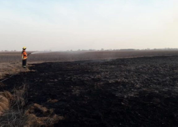 Bomberos de Serodino extinguieron dos importantes incendios