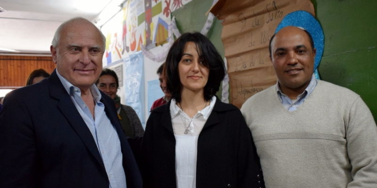 Andino: junto al Gobernador, conocieron las ofertas para el nuevo edificio de la escuela secundaria