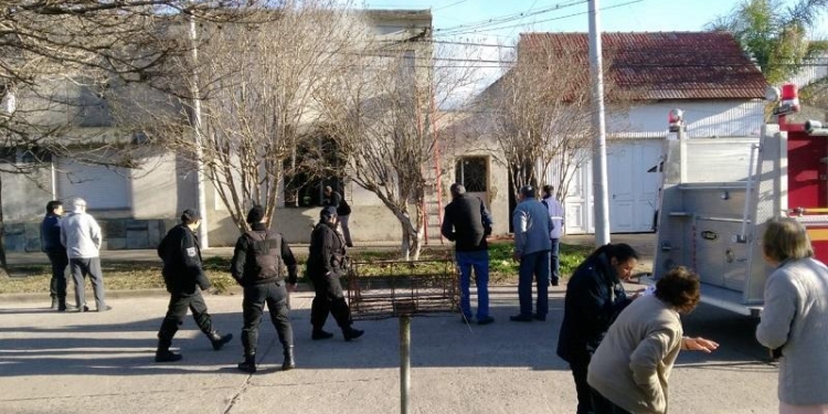 Trágico incendio en la región: murieron padre e hija