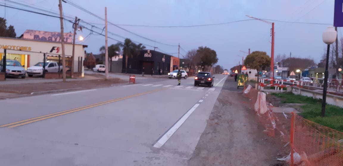 Timbúes: con la obra inconclusa, habilitaron la Ruta 11