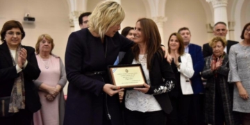 Una docente de Centeno recibió el premio nacional «Maestro Ilustre 2018»