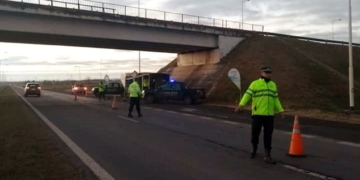Un hombre que tenía pedido de captura fue detenido en la autopista