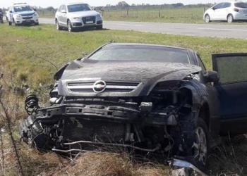 Un accidente en Ruta 11 dejó a un hombre herido