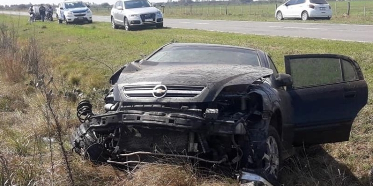 Un accidente en Ruta 11 dejó a un hombre herido