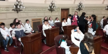Escuelas primarias de la región participaron del programa Ciudadanos en el Senado