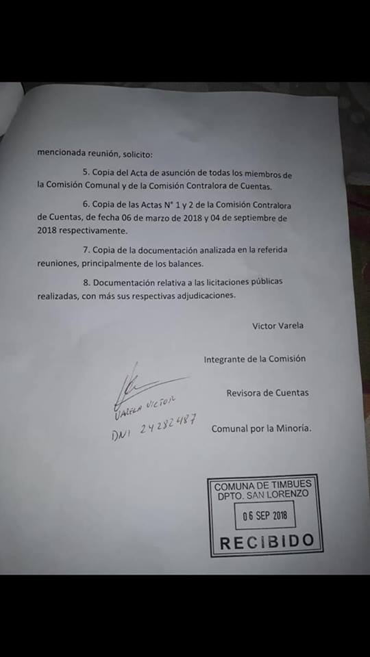Timbúes: la oposición pide incrementar los controles sobre las cuentas públicas