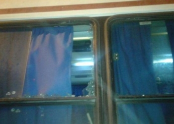 Apedrearon otro colectivo en Ruta 11 y los ataques no cesan