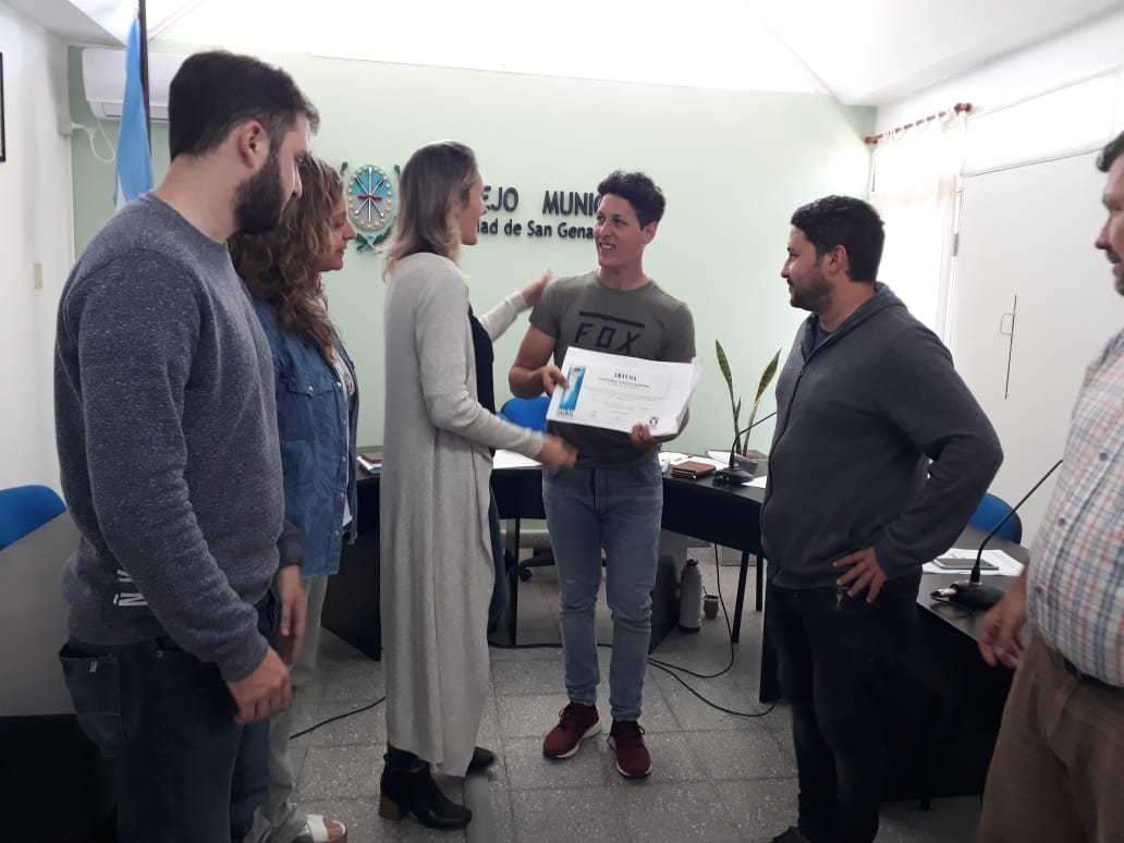 Motocross: homenajearon a Joaquín Poli en el Concejo de San Genaro