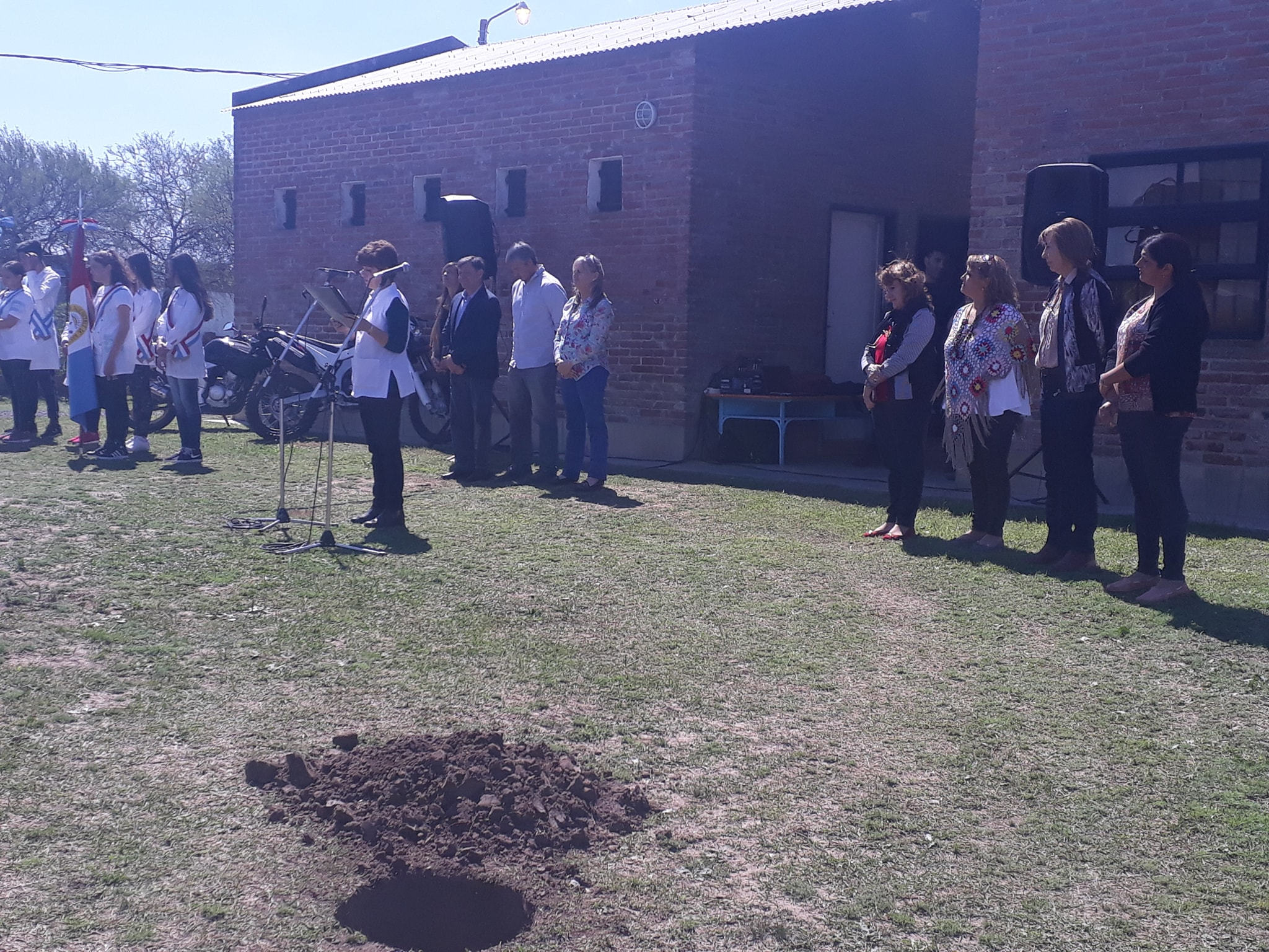 Puerto Gaboto inauguró un nuevo espacio educativo al aire libre
