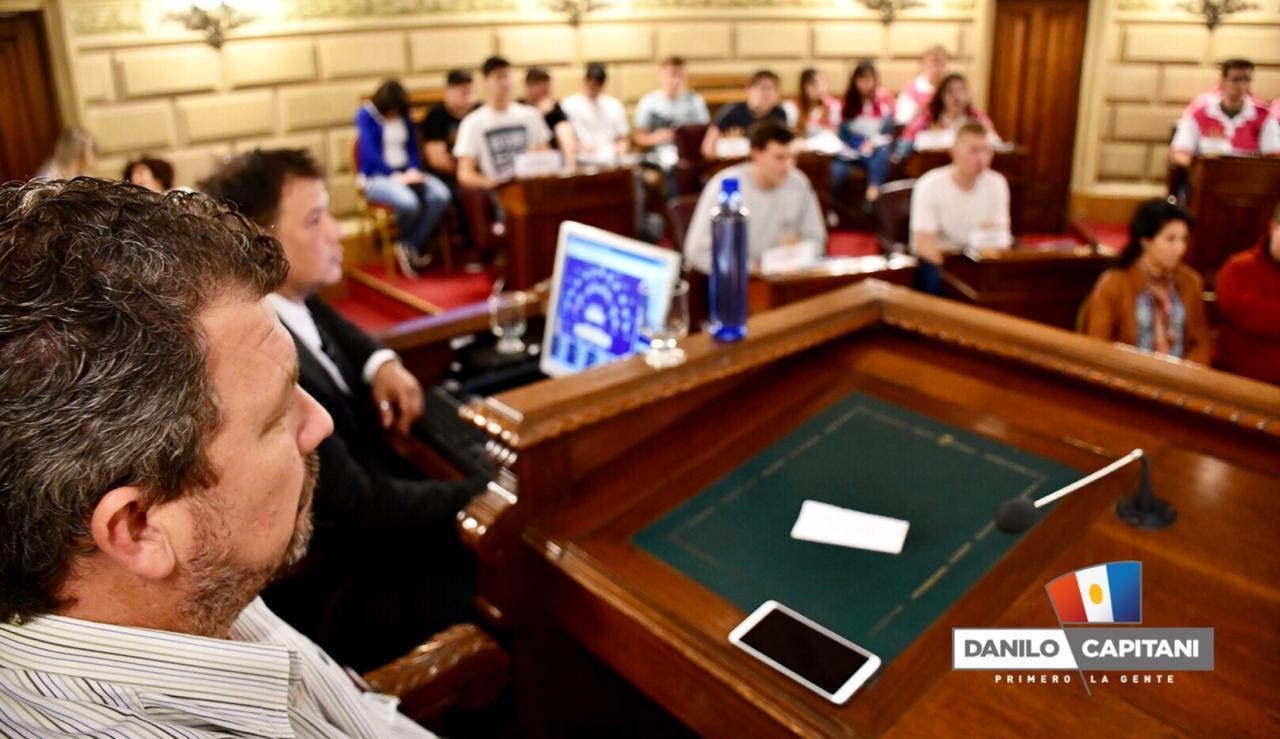 Jóvenes de la región participaron del programa “Ciudadanos en el Senado”