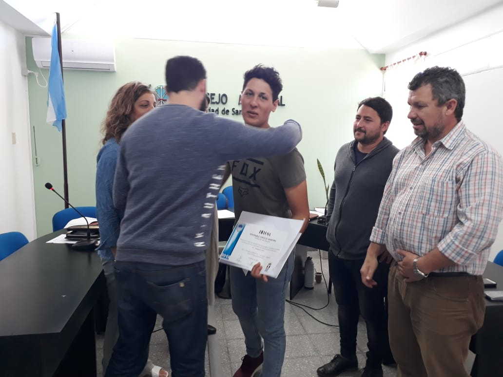 Motocross: homenajearon a Joaquín Poli en el Concejo de San Genaro