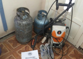 Robos en San Genaro: tres detenidos y elementos recuperados