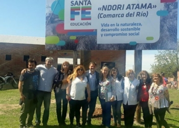 Puerto Gaboto inauguró un nuevo espacio educativo al aire libre