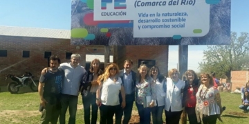 Puerto Gaboto inauguró un nuevo espacio educativo al aire libre