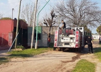 Un nene falleció tras un trágico incendio en una vivienda de Santo Tomé