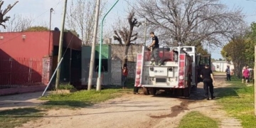 Un nene falleció tras un trágico incendio en una vivienda de Santo Tomé